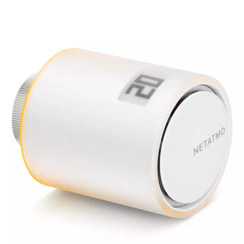 Netatmo Starter Pack - išmanieji radiatorių vožtuvai, balti, 0 - 50 °C, 2400 MHz, 100 m, 5 - 30 °C, °C