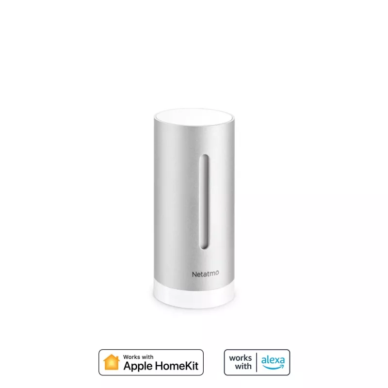 Netatmo papildomas išmanusis vidaus modulis, belaidis, 0,3°, 3%, duraliuminis, aliuminis, AAA