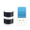 Netatmo Smart Anemometras, vėjo greitis, belaidis, Wi-Fi, 0–45 m/s, 100 m, juoda, permatomas