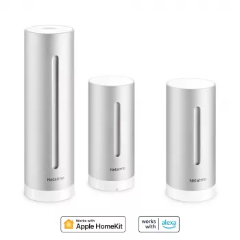 Netatmo Smart Home Weather Station rinkinys su papildomu patalpų moduliu