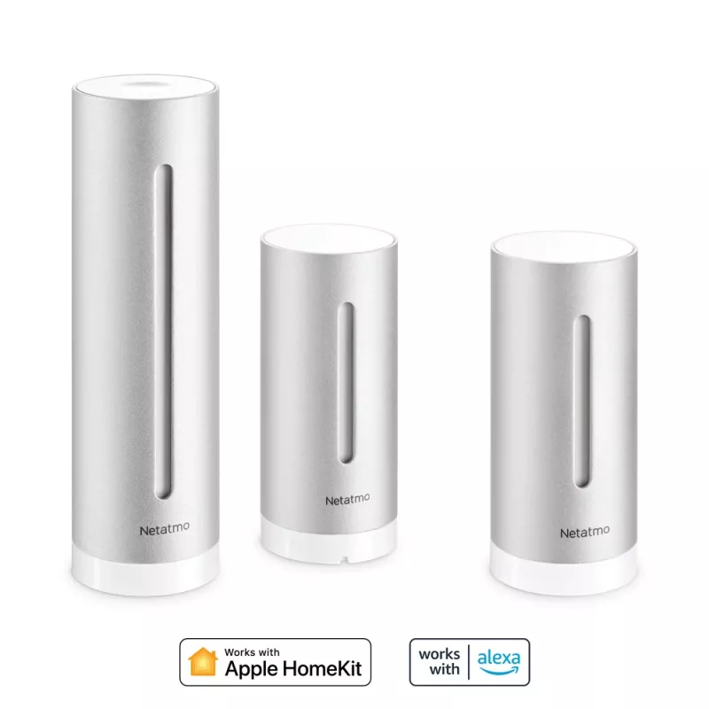Netatmo Smart Home Weather Station rinkinys su papildomu patalpų moduliu
