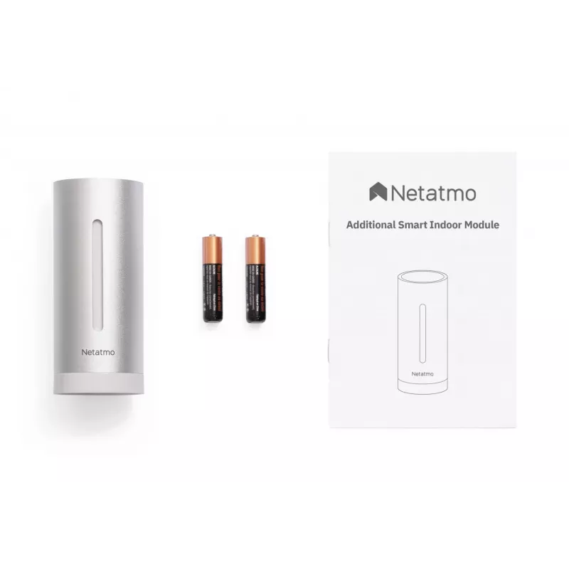Netatmo Smart Home Weather Station rinkinys su papildomu patalpų moduliu