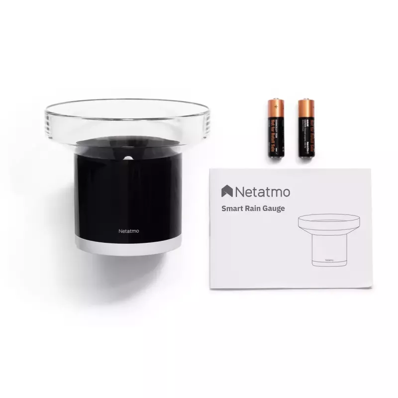 Netatmo Rain Pack – išmani orų stotelė + išmanus lietaus matuoklis