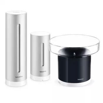 Netatmo Rain Pack – išmani orų stotelė + išmanus lietaus matuoklis