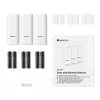 Durų / langų jutiklis Netatmo DTG-EC belaidis atsparus orams 3 V (2×AAA), diapazonas 80 m, baltas, 3 vnt. rinkinys