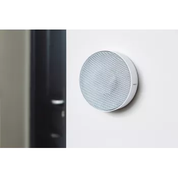 Belaidė sirena Netatmo NA-NIS01 Indoor White, 110 dB, USB prievadas, AA x4, 130×35×130 mm