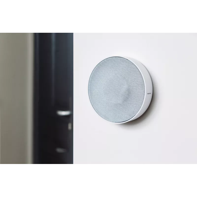 Belaidė sirena Netatmo NA-NIS01 Indoor White, 110 dB, USB prievadas, AA x4, 130×35×130 mm