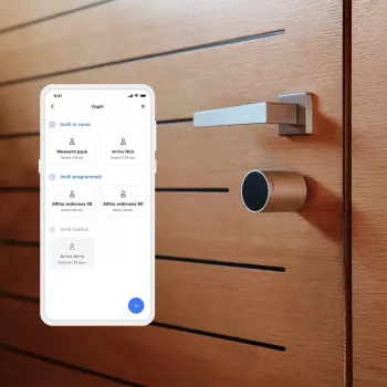 Išmanioji durų spyna Netatmo NDL-EC Keyless Black Grey