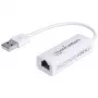 Manhattan USB-A Fast Ethernet Adapter 10/100 Mbps, USB 2.0, RJ45, baltas