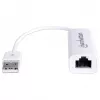 Manhattan USB-A Fast Ethernet Adapter 10/100 Mbps, USB 2.0, RJ45, baltas