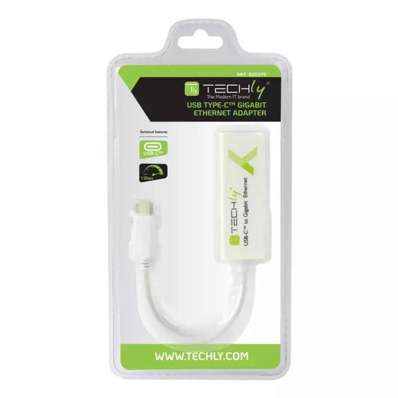 Techly IADAP USB31-ETGIGA USB 3.1 Type-C į Gigabit Ethernet adapteris