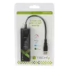 Techly IDATA-USB-ETGIGA-3U2 (105803) USB 3.0 į Gigabit Ethernet adapteris su 3 prievadų USB 3.0 šakotuvu, USB-A, RJ45, aliuminis