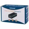 Intellinet Power over Ethernet (PoE) įpurškiklis, 1 prievadas, 48 V nuolatinė srovė, suderinamas su IEEE 802.3af