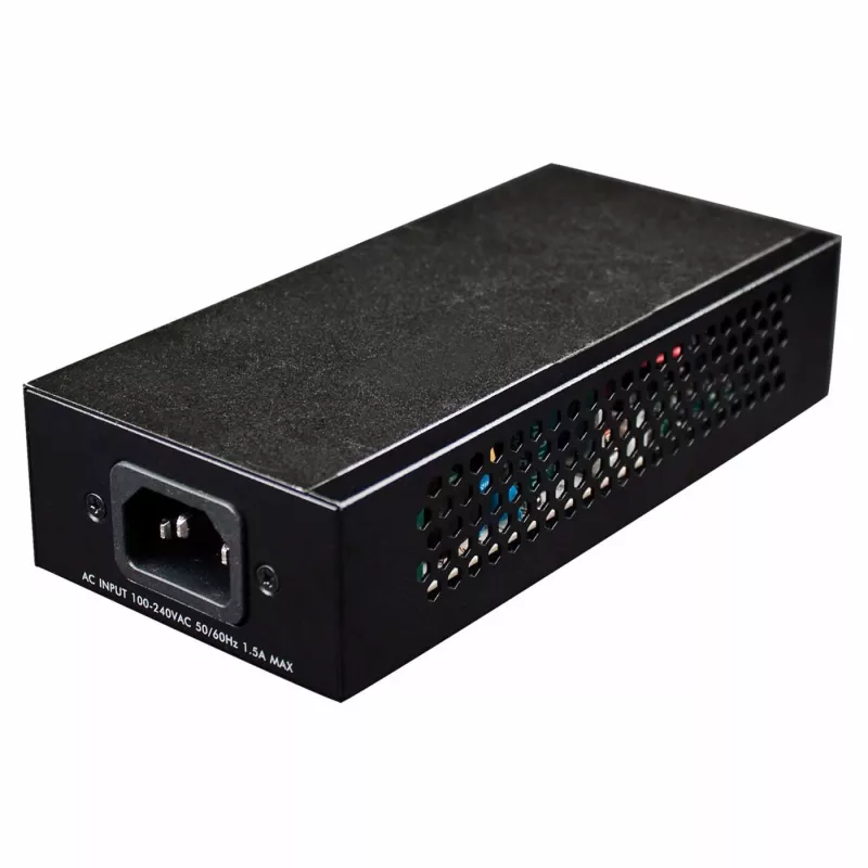 Intellinet Gigabit didelės galios PoE+ injektorius, 1 x 30 W, IEEE 802.3at/af Power over Ethernet (PoE+/PoE)