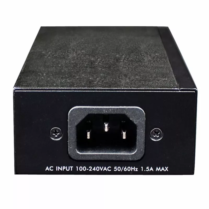 Intellinet Gigabit didelės galios PoE+ injektorius, 1 x 30 W, IEEE 802.3at/af Power over Ethernet (PoE+/PoE)