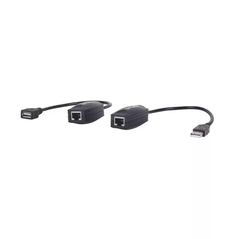 Manhattan USB-A linijos prailgintuvas, iki 60 m per RJ45 kabelį