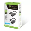 Techly IUSB-EXTENDTY2 lyties keitiklis RJ-45 į USB 2.0 Type-A, juodas