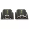 Techly IDATA EXT-E70POED HDMI ilgintuvas AV siųstuvas ir imtuvas juodas