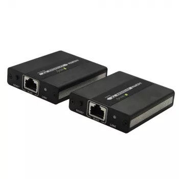 Techly IDATA EXT-E71 AV siųstuvas ir imtuvas HDMI ilgintuvas per Ethernet juodas