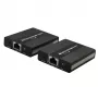 Techly IDATA EXT-E71 AV siųstuvas ir imtuvas HDMI ilgintuvas per Ethernet juodas