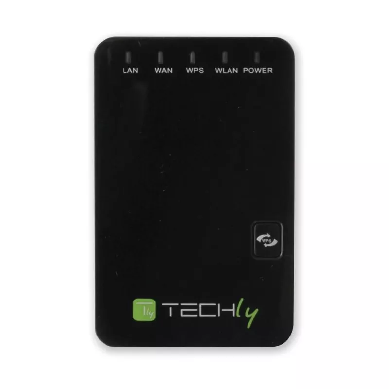 Techly Wall Plug Wireless Router 300N Wi-Fi 4 – belaidis maršrutizatorius kištukiniame korpuse