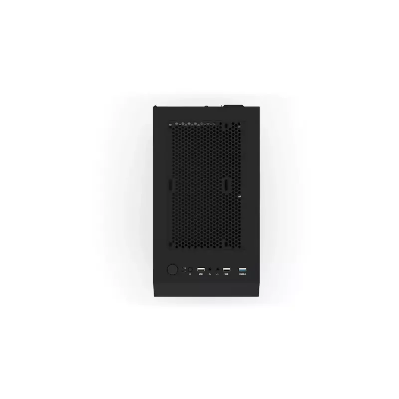 Kompiuterio korpusas KRUX VAKO KRX0132 ATX juodas — grūdintas stiklas, RGB, tinka Mini‑ATX, GPU iki 31 cm, CPU aušintuvas iki 15,9 cm
