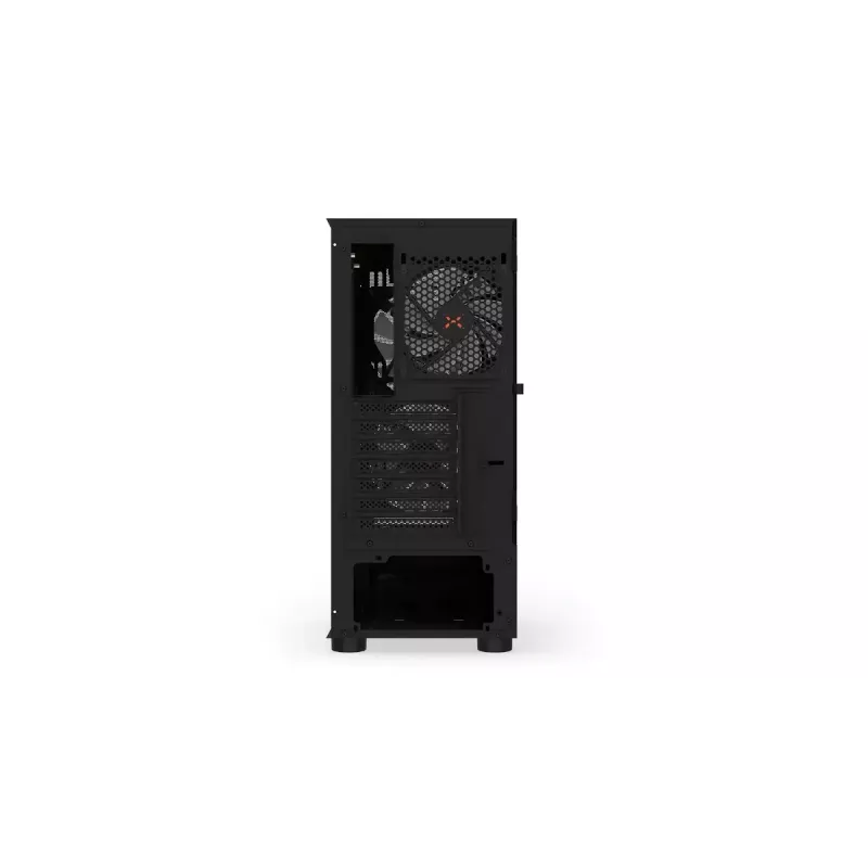 Kompiuterio korpusas KRUX VAKO KRX0132 ATX juodas — grūdintas stiklas, RGB, tinka Mini‑ATX, GPU iki 31 cm, CPU aušintuvas iki 15,9 cm