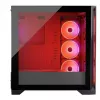 MODECOM VOLCANO EXPANSE S APEX ARGB Midi Tower korpusas, grūdintas stiklas, USB-C, 3x140 mm priekyje, ATX/micro-ATX, GPU iki 430 mm