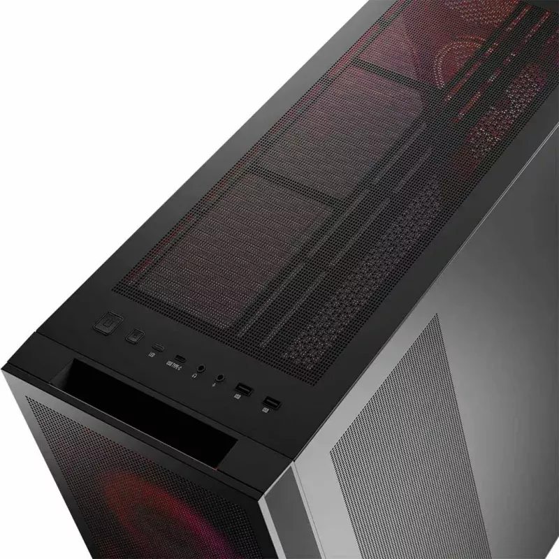 MODECOM VOLCANO EXPANSE S APEX ARGB Midi Tower korpusas, grūdintas stiklas, USB-C, 3x140 mm priekyje, ATX/micro-ATX, GPU iki 430 mm