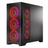 MODECOM VOLCANO EXPANSE S APEX ARGB Midi Tower korpusas, grūdintas stiklas, USB-C, 3x140 mm priekyje, ATX/micro-ATX, GPU iki 430 mm