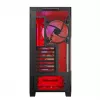 MODECOM VOLCANO EXPANSE S APEX ARGB Midi Tower korpusas, grūdintas stiklas, USB-C, 3x140 mm priekyje, ATX/micro-ATX, GPU iki 430 mm