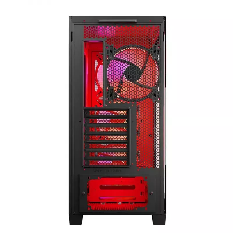 MODECOM VOLCANO EXPANSE S APEX ARGB Midi Tower korpusas, grūdintas stiklas, USB-C, 3x140 mm priekyje, ATX/micro-ATX, GPU iki 430 mm