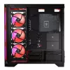 MODECOM VOLCANO EXPANSE S APEX ARGB Midi Tower korpusas, grūdintas stiklas, USB-C, 3x140 mm priekyje, ATX/micro-ATX, GPU iki 430 mm