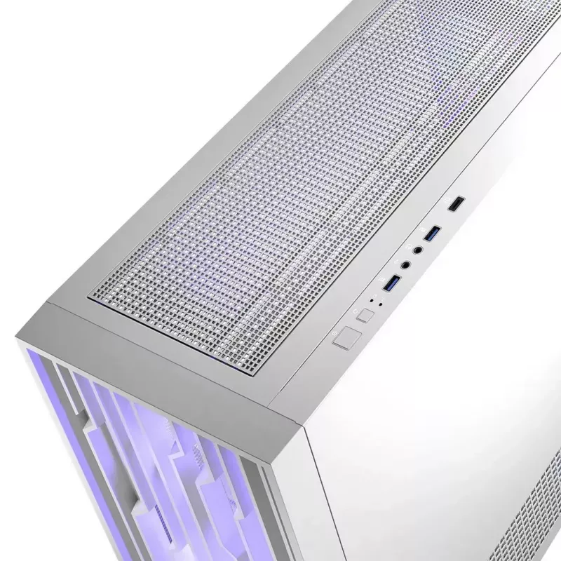 Modecom Volcano Perun Apex ARGB Midi tipo korpusas, baltas