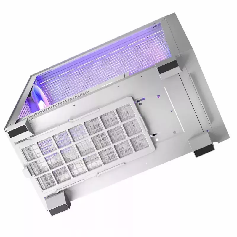 Modecom Volcano Perun Apex ARGB Midi tipo korpusas, baltas