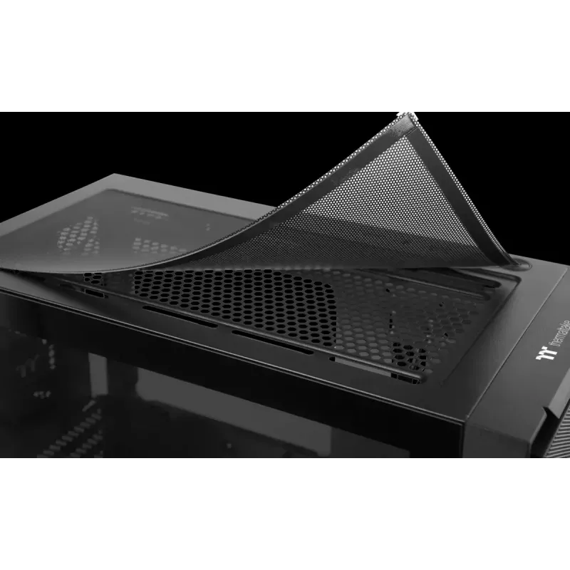 Korpusas Versa XM1 juodas plieninis 120mm ventiliatorius USB3.0