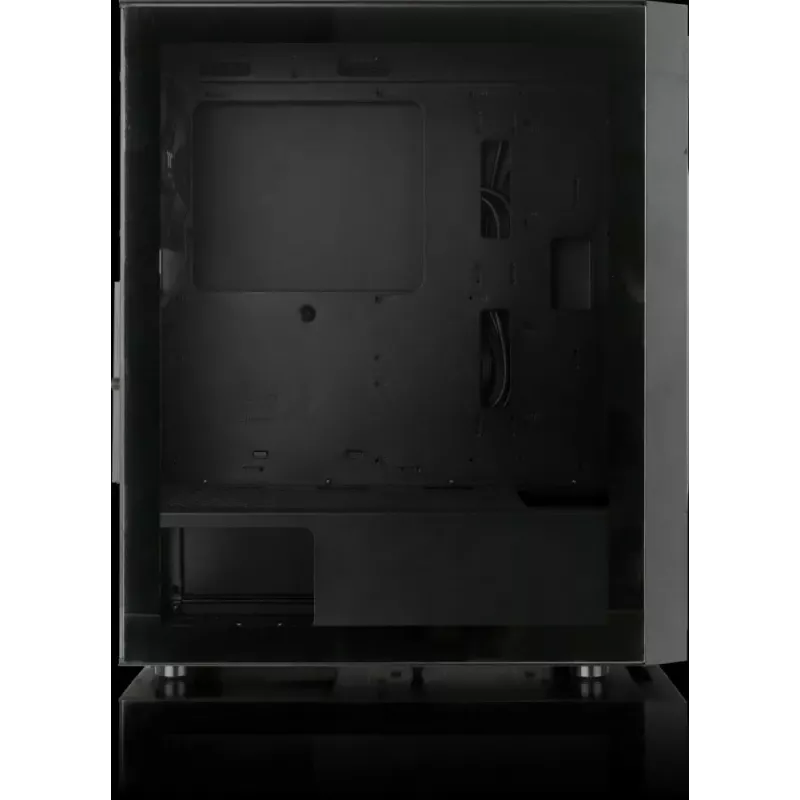 Korpusas Versa XM1 juodas plieninis 120mm ventiliatorius USB3.0