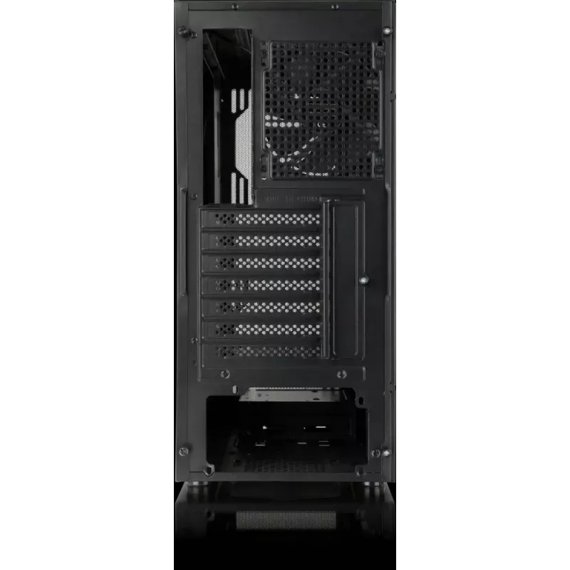 Korpusas Versa XM1 juodas plieninis 120mm ventiliatorius USB3.0