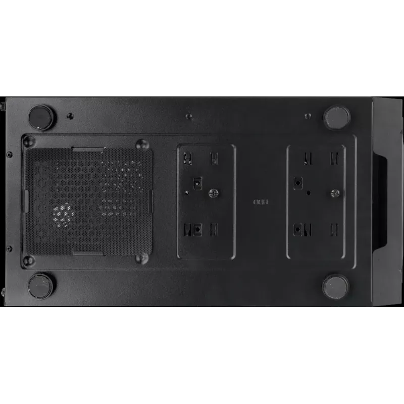 Korpusas Versa XM1 juodas plieninis 120mm ventiliatorius USB3.0