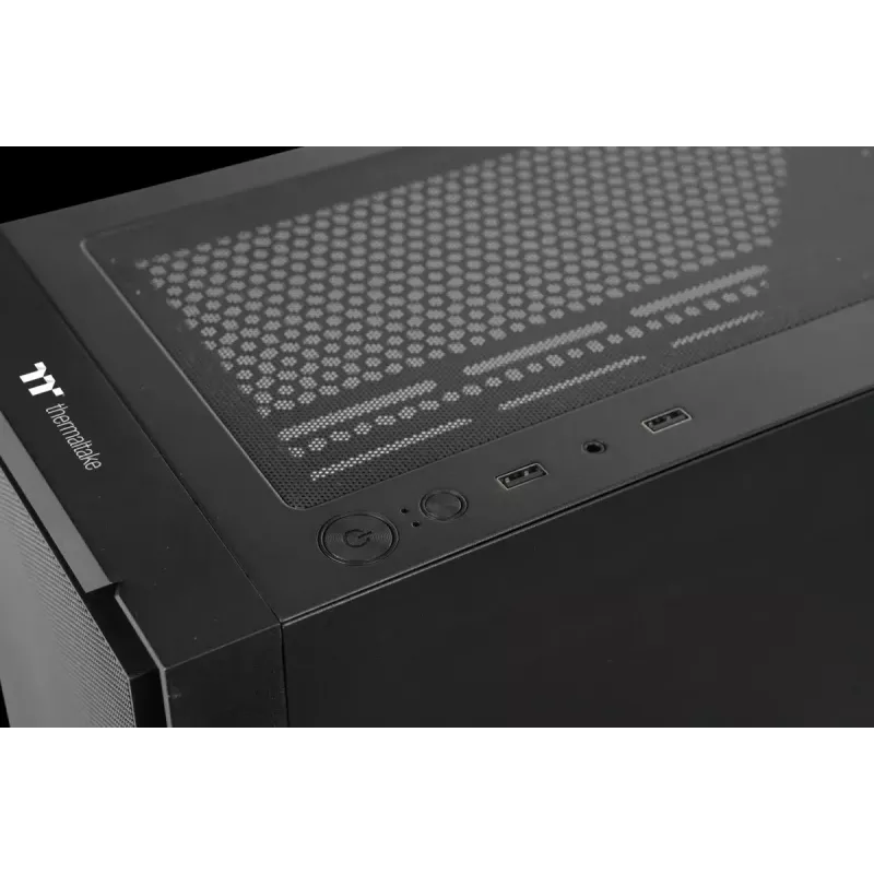 Korpusas Versa XM1 juodas plieninis 120mm ventiliatorius USB3.0