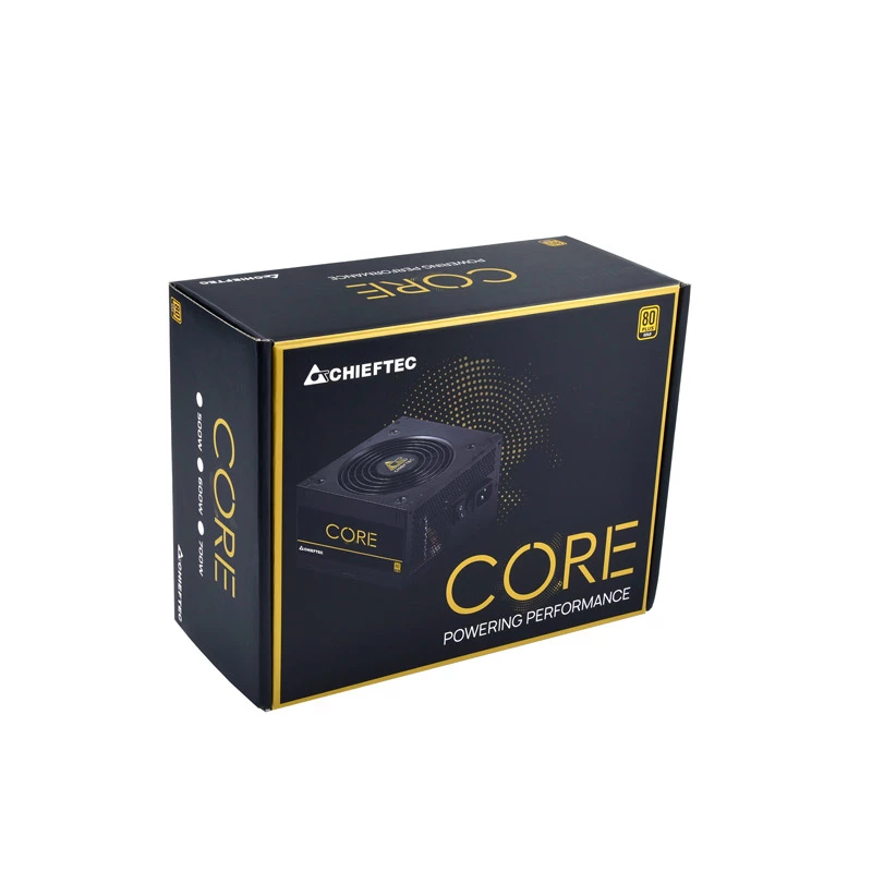 Chieftec Core BBS-500S maitinimo blokas 500 W 24-pin ATX PS/2 juodas