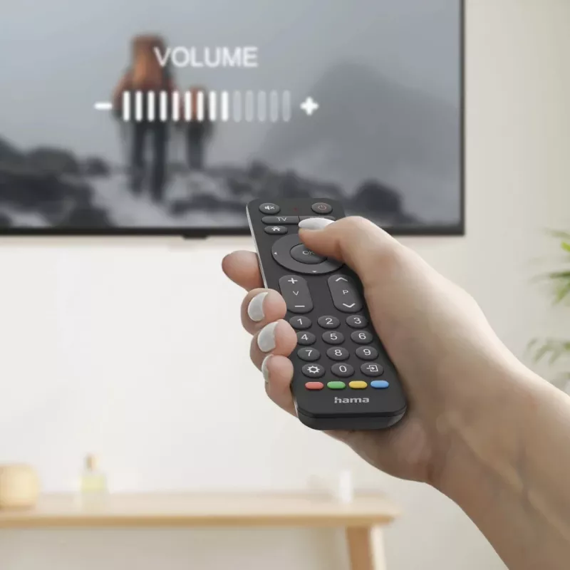 Universalus nuotolinio valdymo pultas Hama 00221056 IR belaidis TV 31 mygtukas 10 m