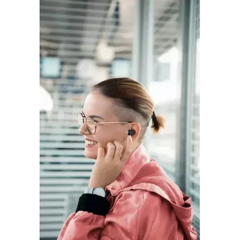 Hama Passion Clear II TWS belaidės ausinės į ausį, juodos