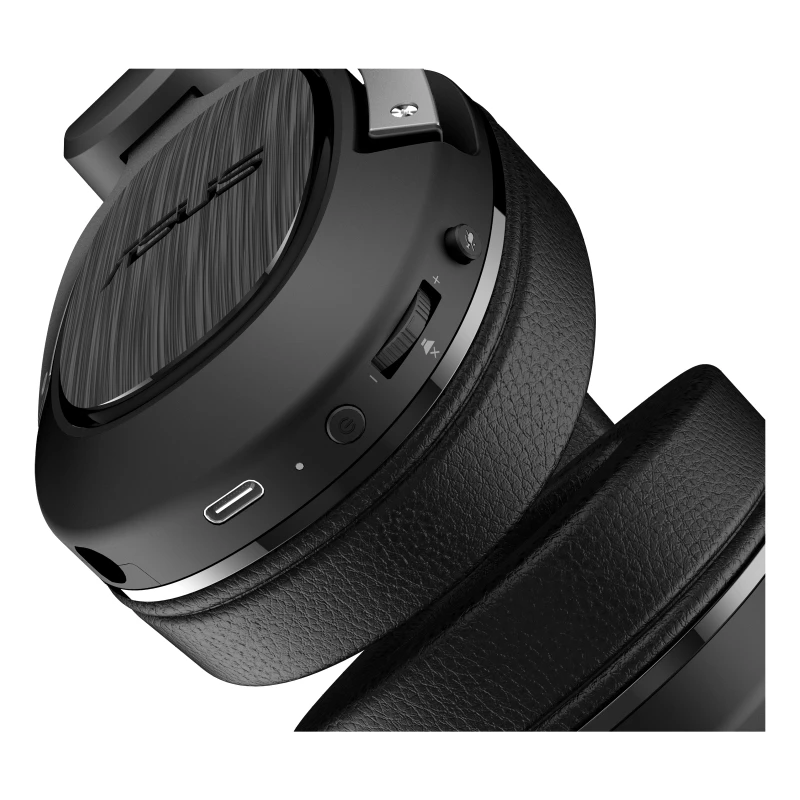 Ausinės ASUS TUF Gaming H3 Wireless, belaidės, USB Type-C, pilkos