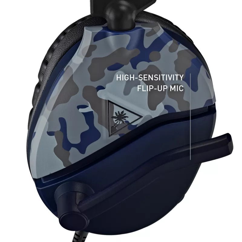 Ausinės žaidimams Turtle Beach Recon 70 mėlynas kamufliažas
