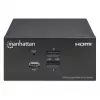KVM jungiklis Manhattan 2 prievadų 4K HDMI USB garso valdymas 2 kompiuteriams