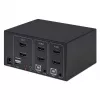 KVM jungiklis Manhattan 2 prievadų 4K HDMI USB garso valdymas 2 kompiuteriams