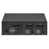 KVM jungiklis Manhattan DisplayPort 1.2 2 prievadai 4K@60Hz USB-A Garsas