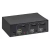 KVM jungiklis Manhattan DisplayPort 1.2 2 prievadai 4K@60Hz USB-A Garsas