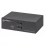 KVM jungiklis Manhattan DisplayPort 1.2 2 prievadai 4K@60Hz USB-A Garsas